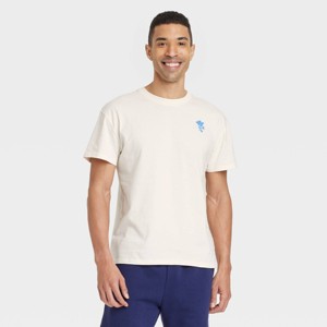 Men's Kindness Blooms Short Sleeve T-Shirt - Goodfellow & Co™ White - 1 of 4