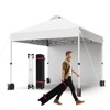 10x10 Pop Up Canopy with Sidewalls for Outdoor, Portable Outdoor Canopy with One Push Setup, Easy Set-Up Waterproof Pop Up Tent for Outdoor Party - 3 of 4