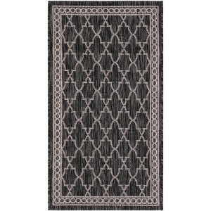 Courtyard CY8871 UV & Stain Resistant Non-Shedding Power Loomed Indoor/Outdoor Rugs - Safavieh - 1 of 4