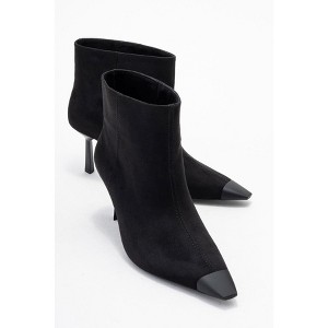 Rassel - Black Stiletto Heel Ankle Boot (Women) | Prologue Shoes - 1 of 4