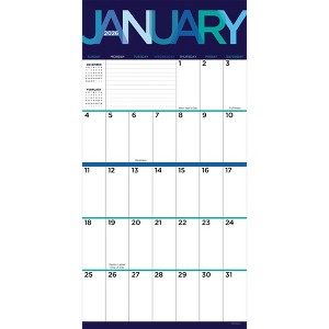 TF Publishing 13.5"x14.5" 2026 Big Print Wall Calendar - 1 of 4