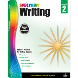 Spectrum Writing, Grade 2 - (Paperback) - 1 of 1