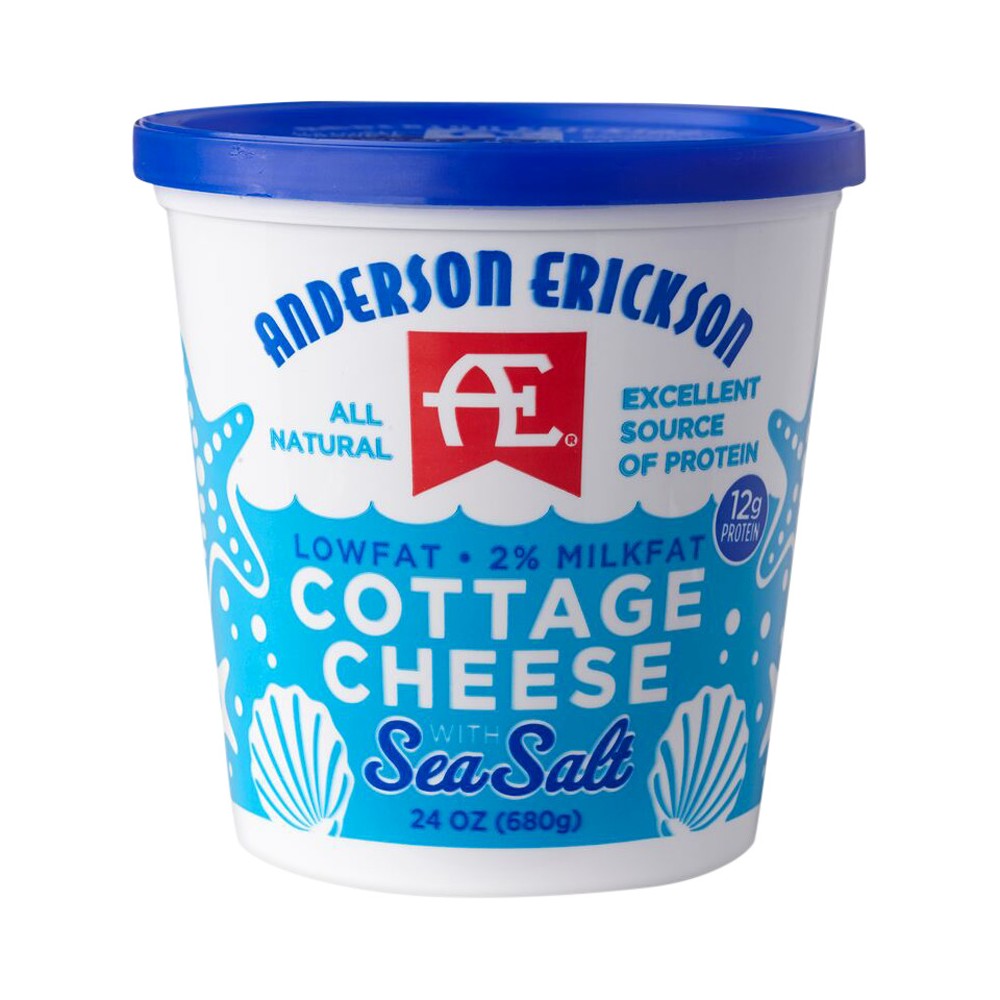 Anderson Erickson Dairy COTTAGE CHEESE WITH SEA SALT