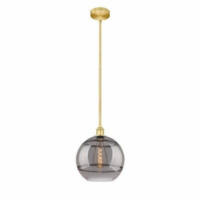 Rochester - 1 Light Stem Hung Mini Pendant In Industrial Style-12.88 Inches Tall and 12 Inches Wide
