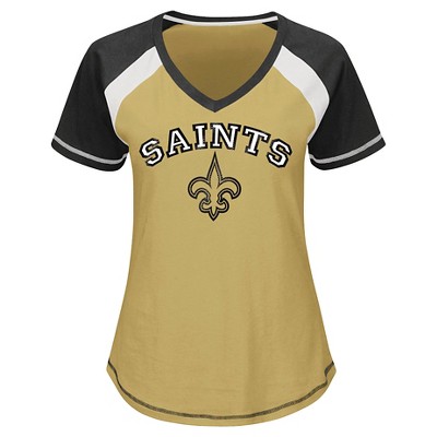 new orleans saints shirt womens