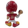 Forever Collectibles Kansas City Chiefs Mahomes #15 NFL Showstomperz Mini Bobble - 2 of 3