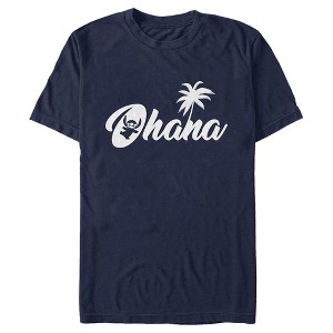 Men's Lilo & Stitch Ohana Silhouette T-Shirt - 1 of 4