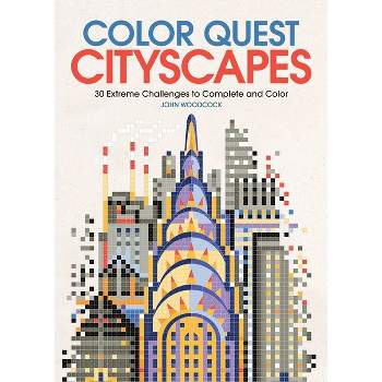 Color Quest: Cityscapes - (Paperback)