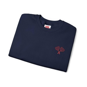 Love All Tennis Unisex Embroidered Crewneck Sweatshirt - 1 of 4