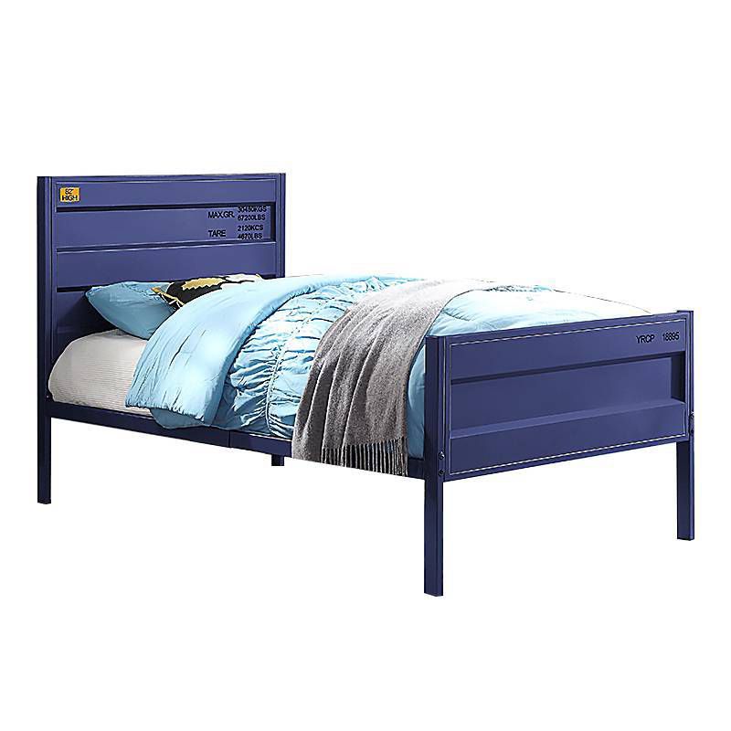 Cargo 79&#34; Twin Bed Blue - Acme Furniture, 6 of 7
