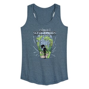 Women's - Edward Scissorhands -  Graphic Racerback Tank - 1 of 4