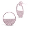 SHINE by Sterling Forever Medallion Half Circle Studs - 2 of 2