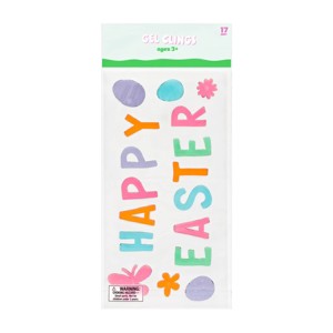Gel Clings Happy Easter - Bullseye's Playground™ - 1 of 3