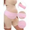 INSPIRE CHIC Women's Maternity Belly Bands-Soft and Breathable Pregnancy Belly Support Band, Adjustable Belt for Back - 3 of 4