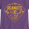 Girls' - Peanuts - Ski School Fitted Short Sleeve Graphic T-Shirt - 2 of 4