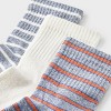 Women's Cushioned Striped/Solid 3pk Mid Crew Socks - Universal Thread™ 4-10 - 3 of 3