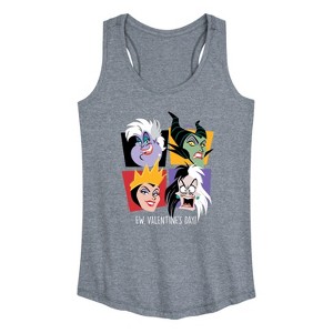 Women's - Disney Villains - Evil Queens Graphic Racerback Tank - 1 of 4
