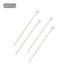 Unique Bargains DIY Craft Necklaces Bracelets Earrings Jewelry Making Iron 21 Gauge Eye Pins 200 Pcs - 3 of 4
