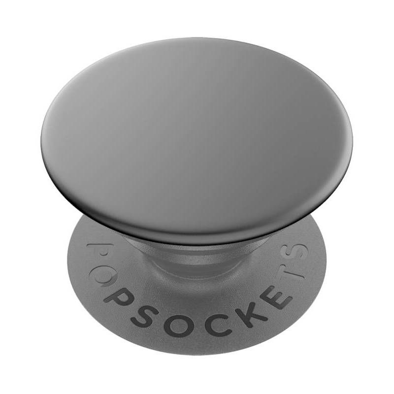 PopSockets PopGrip Aluminum Cell Phone Grip &#38; Stand - Black, 1 of 5