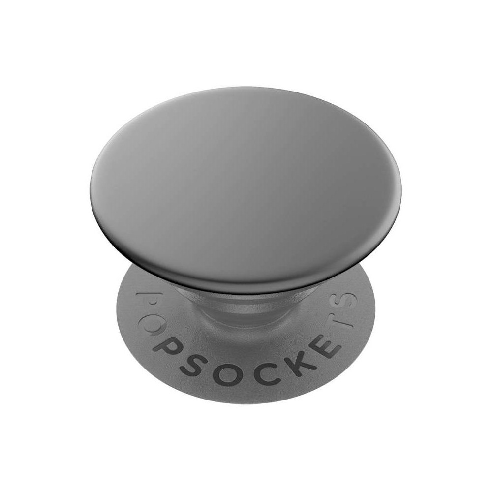 Photos - Holder / Stand PopSockets PopGrip Aluminum Cell Phone Grip & Stand - Black 