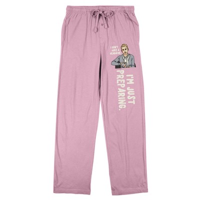 The Office Angela "I Don't Have A Headache, I'm Just Preparing" Women's Pink Sleep Pajama Pants