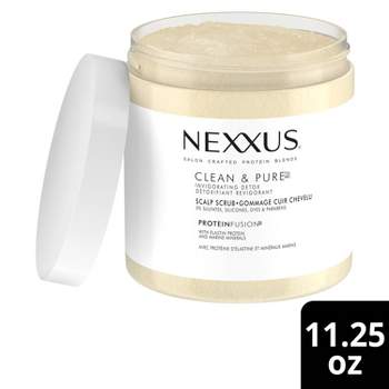 Nexxus Clean & Pure Sulfate-Free Scalp Scrub Exfoliating and Nourishing Hair Treatment - 11.25 fl oz