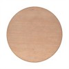 NicBex Modern 36" Round Coffee Table with Fixed Lower Shelf and Curved Pedestal for Living Room and Bedroom - 4 of 4