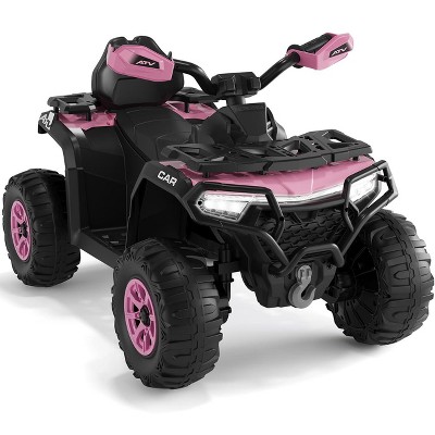 Kids Ride On ATV Car , Spring Suspension , Off-Road 4 Wheeler for Boys & Girls Ages 3+