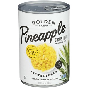 Golden Farms - Pineapple Crushed - Case of 12 - 14 oz - 1 of 1