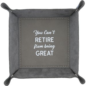 Pavilion Gift Company - Can't Retire - Snap Together Tray - Serving Trays - 1 of 4