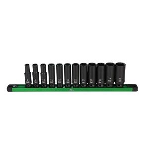 SK Hand Tools SK01351 12 Piece 3/8in Impact Deep Socket Set -MM - 1 of 1