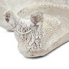 JUJABU 9.5"x8.3"x6" Snail-Shaped Cement Planter with Textured Beige Finish for Indoor or Outdoor Display - 2 of 4