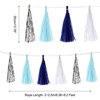 Unique Bargains Party Decoration Reusable Strong Rope Tassel Garland Banner 20 Pcs - 2 of 4