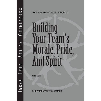 Building Your Team's Morale, Pride, and Spirit - (Ideas Into Action Guidebooks) by  Gene Klann (Paperback)