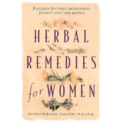 Herbal Remedies for Women - by  Amanda McQuade Crawford (Paperback)