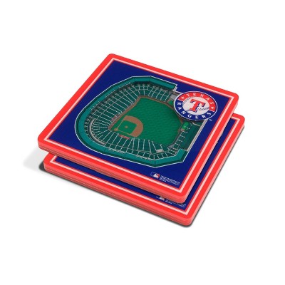 MLB Texas Rangers 3D Stadium View Coaster