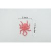 Collectible Wildlife Gifts | Octopus,  Octopuses, Rubber Octopodes, Saltwater, Rubber, Design, Hand Painted, Model,  Gift  2 1/2 "  F1792 B145 - 3 of 4
