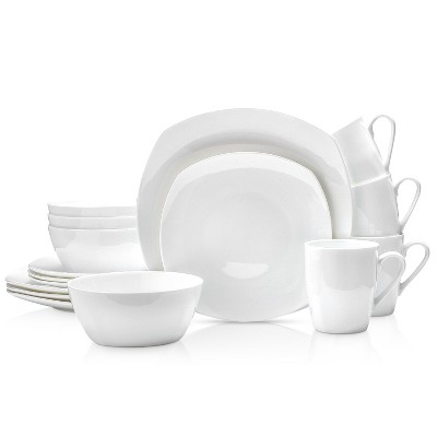 Stone Lain Juliette 16-Piece Bone China Dinnerware Set, Service for 4