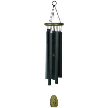 Woodstock Wind Chimes Signature Collection, Chimes of Bavaria, 28'' Green Wind Chime CBS