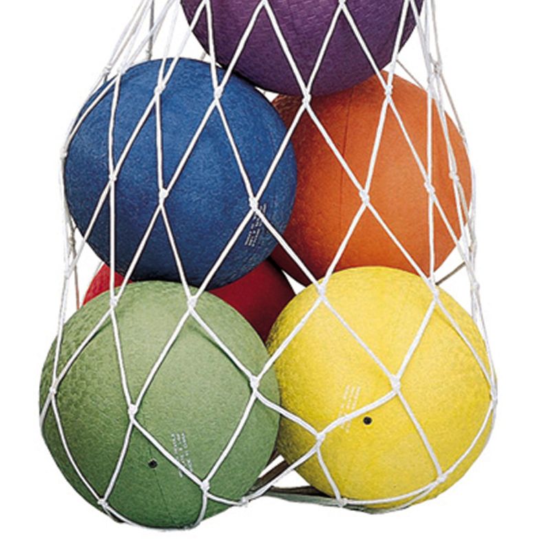 Martin Sports Mesh Sports Ball Bag with Drawstring, 24" x 36", Pack of 6, 3 of 4