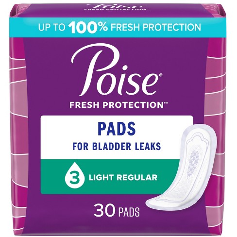 Poise Microliners Incontinence Panty Liners - Lightest Absorbency