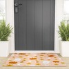 Doodle By Meg Is It Fall Yet in Peach  Looped Vinyl Welcome Mat - Society6 - 2 of 4