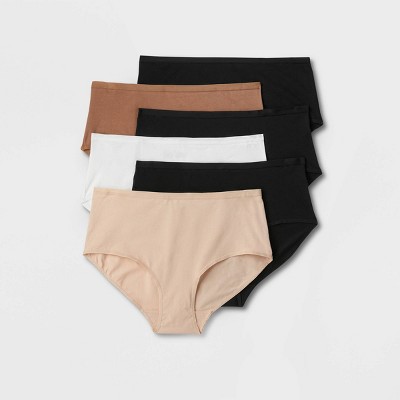 Women's 6pk Bikini Underwear - Auden™ Print Mix 4x : Target
