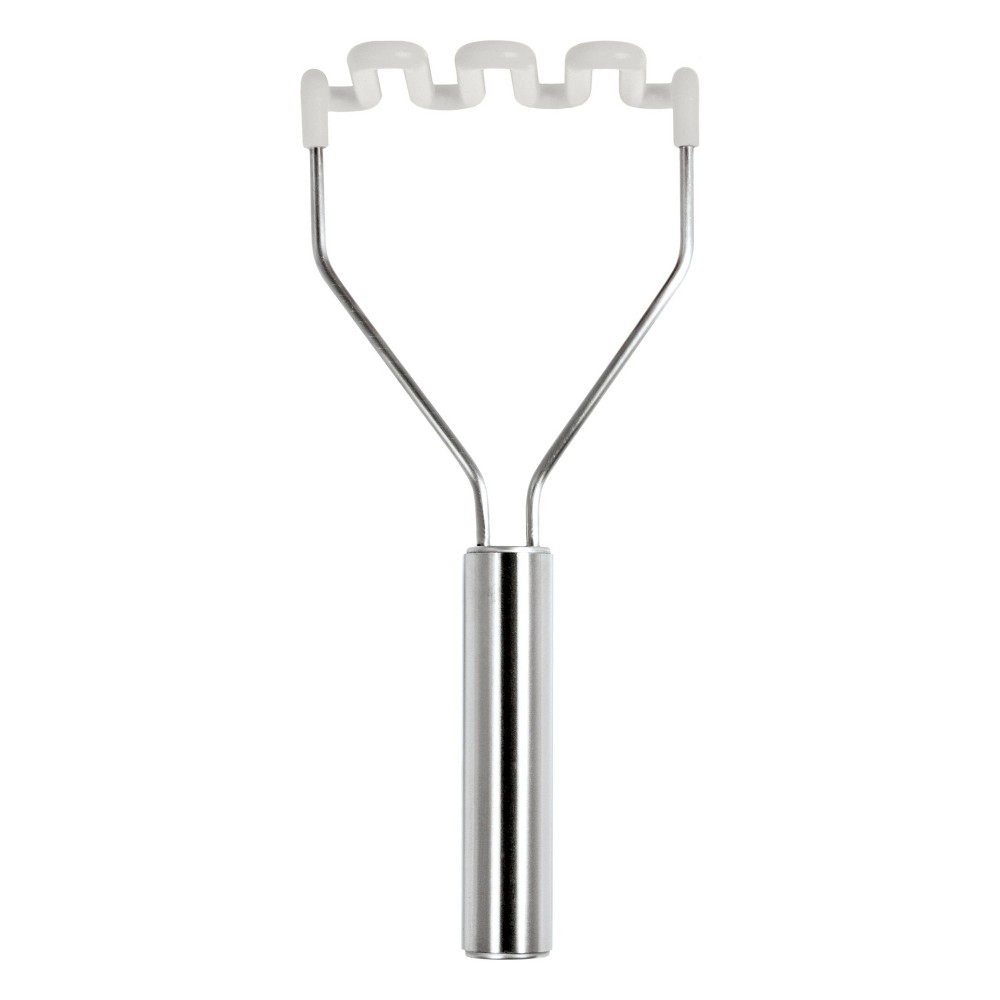 Tovolo Stainless Steel Handled Potato Masher White