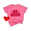 Simply Sage Market Women's Be Mine Bubble Short Sleeve Garment Dyed Tee - 3 of 4