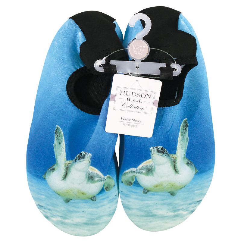 Hudson Baby Kids and Adult Water Shoes for Sports, Yoga, Beach and Outdoors, Sea Turtle, 3 of 5
