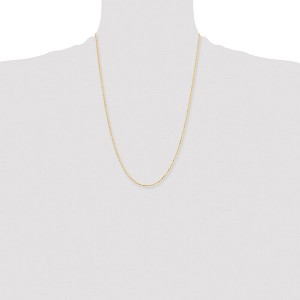Chisel Gold-tone Brass 2.00mm Plated 24" Ball Chain Necklace - 1 of 4