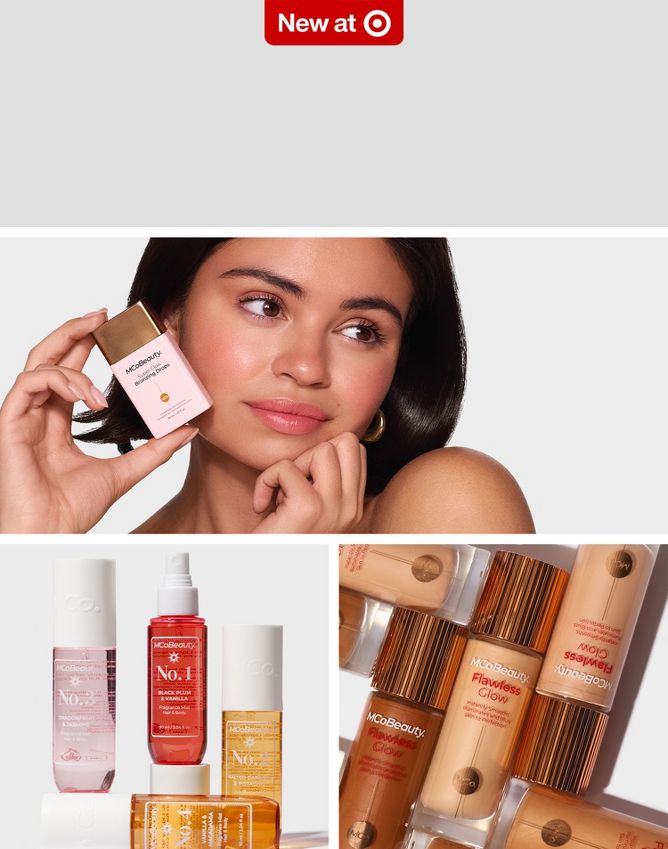New at Target
MCoBeauty.