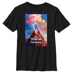 Boy's Marvel: Thor: Love and Thunder Demigod Thor T-Shirt - 1 of 4