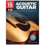 Hal Leonard First 15 Lessons Acoustic Guitar - A Beginner's Guide, Featuring Step-By-Step Lessons with Audio, Video, and Popular Songs! Book/Media